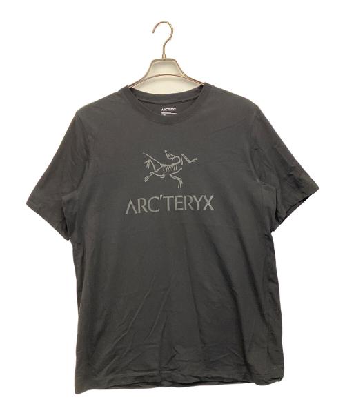 ARC'TERYX（アークテリクス）ARC'TERYX (アークテリクス) 半袖カットソー　Arc'Word Logo SS ブラック サイズ:Lの古着・服飾アイテム