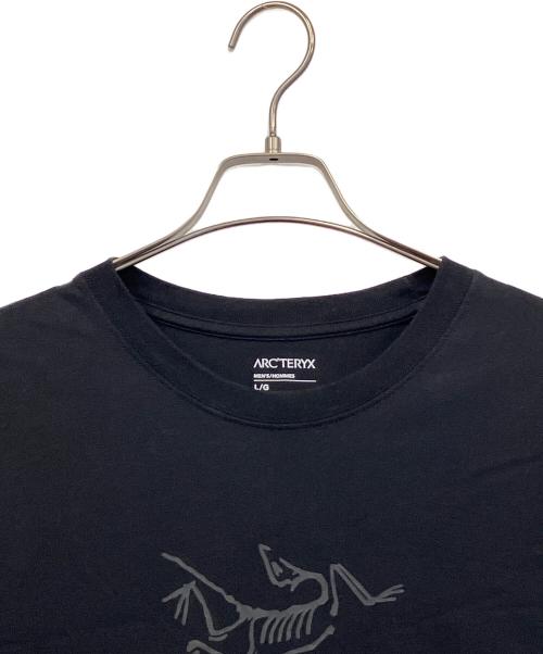 ARC'TERYX（アークテリクス）ARC'TERYX (アークテリクス) 半袖カットソー　Arc'Word Logo SS ブラック サイズ:Lの古着・服飾アイテム