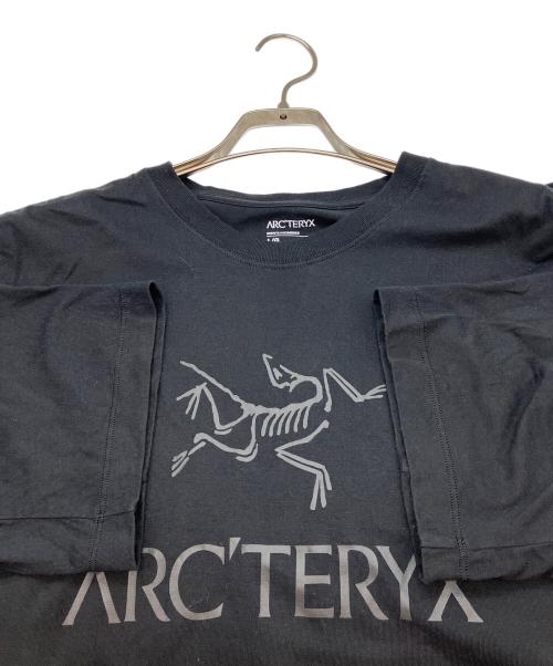 ARC'TERYX（アークテリクス）ARC'TERYX (アークテリクス) 半袖カットソー　Arc'Word Logo SS ブラック サイズ:Lの古着・服飾アイテム