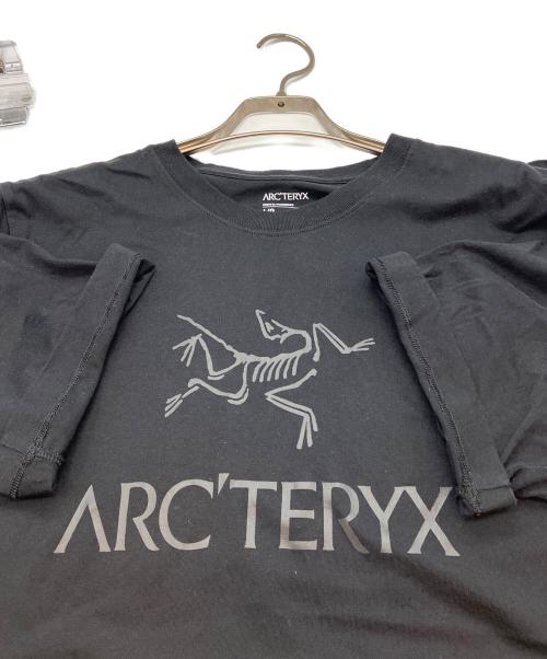 ARC'TERYX（アークテリクス）ARC'TERYX (アークテリクス) 半袖カットソー　Arc'Word Logo SS ブラック サイズ:Lの古着・服飾アイテム