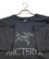 中古・古着 ARC'TERYX (アークテリクス) 半袖カットソー　Arc'Word Logo SS ブラック サイズ:L：6000円