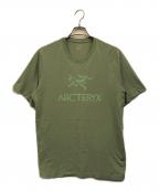 ARC'TERYXアークテリクス）の古着「ARC'WORD LOGO SS M」｜グリーン