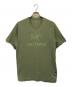 ARC'TERYX（アークテリクス）の古着「ARC'WORD LOGO SS M」｜グリーン