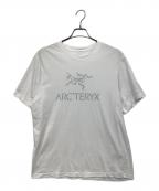 ARC'TERYXアークテリクス）の古着「ARC'WORD LOGO SS M」｜ホワイト