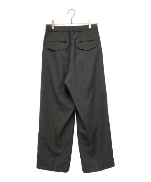 MIESROHE（ミースロエ）MIESROHE (ミースロエ) ミースロエ 2タックドロストテーパーパンツ グレーの古着・服飾アイテム