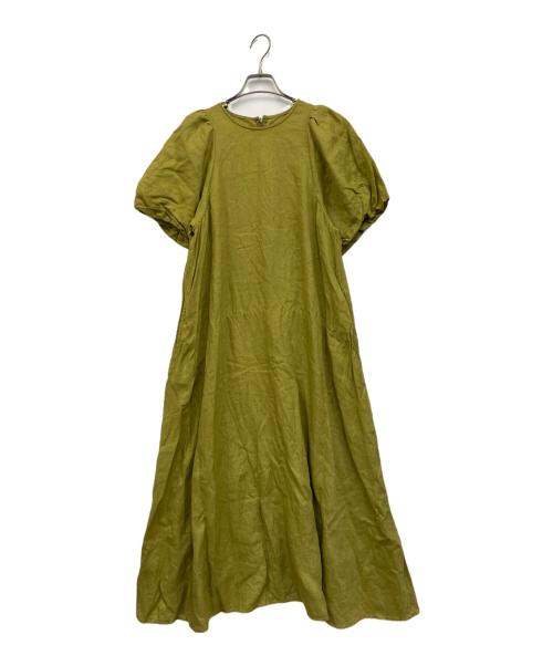 JOURNAL STANDARD（ジャーナルスタンダード）JOURNAL STANDARD (ジャーナルスタンダード) 半袖ワンピース 黄緑 サイズ:38の古着・服飾アイテム