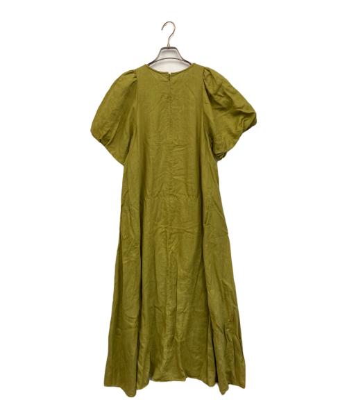 JOURNAL STANDARD（ジャーナルスタンダード）JOURNAL STANDARD (ジャーナルスタンダード) 半袖ワンピース 黄緑 サイズ:38の古着・服飾アイテム