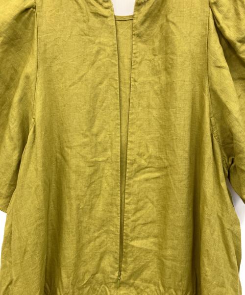 JOURNAL STANDARD（ジャーナルスタンダード）JOURNAL STANDARD (ジャーナルスタンダード) 半袖ワンピース 黄緑 サイズ:38の古着・服飾アイテム