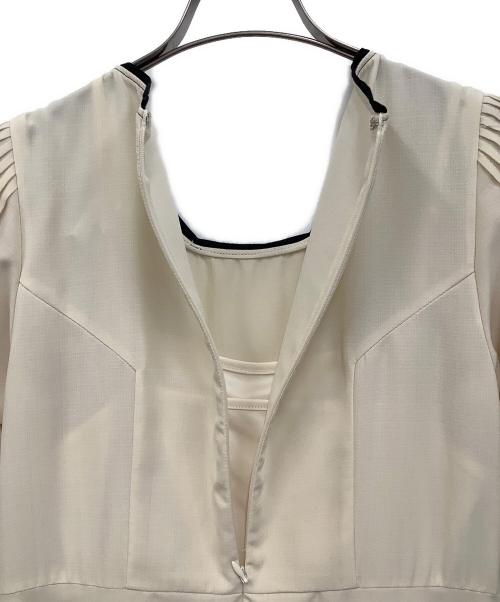 Lily Brown（リリーブラウン）Lily Brown (リリーブラウン) カラーパイピングロングワンピース アイボリー サイズ:ONE　SIZEの古着・服飾アイテム