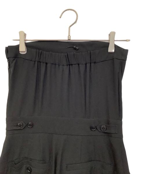 HYKE（ハイク）HYKE (ハイク) オールインワン ブラック サイズ:1の古着・服飾アイテム