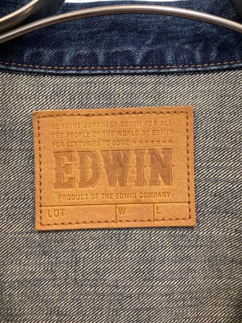 EDWIN（エドウィン）EDWIN (エドウィン) セルビッチデニムジャケット インディゴ サイズ:XLの古着・服飾アイテム