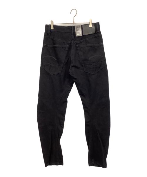 G-STAR RAW（ジースターロゥ）G-STAR RAW (ジースターロゥ) ARC 3D JEANS/立体裁断カーブデザインテーパードジーンズ ブラック サイズ:30/32 未使用品の古着・服飾アイテム
