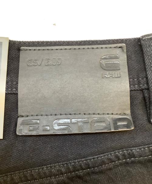 G-STAR RAW（ジースターロゥ）G-STAR RAW (ジースターロゥ) ARC 3D JEANS/立体裁断カーブデザインテーパードジーンズ ブラック サイズ:30/32 未使用品の古着・服飾アイテム