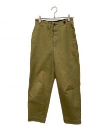 MHL（エムエイチエル）の古着「デーンズコットンドリルパンツ」｜オリーブ