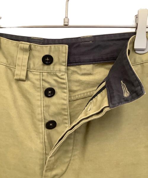 MHL（エムエイチエル）MHL (エムエイチエル) デーンズコットンドリルパンツ オリーブの古着・服飾アイテム