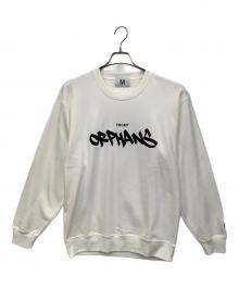 FRAGMENT ORPHANS（フラグメント オーファンズ）の古着「クルーネックスウェット」｜ホワイト