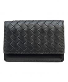 BOTTEGA VENETA（ボッテガベネタ）の古着「カードケース」｜ブラック