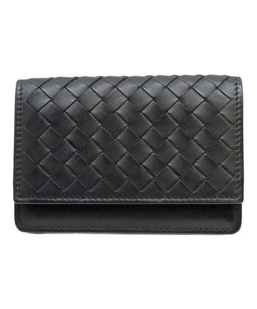 BOTTEGA VENETA（ボッテガベネタ）BOTTEGA VENETA (ボッテガベネタ) カードケース ブラックの古着・服飾アイテム