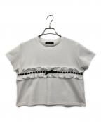 JILTUジルチュ）の古着「PETIT FRILL TEE」｜ホワイト