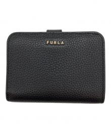 FURLA（フルラ）の古着「2つ折り財布」｜ブラック