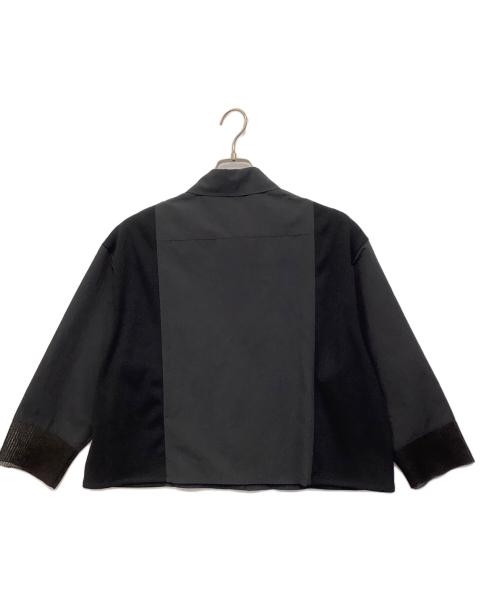 FRED PERRY（フレッドペリー）FRED PERRY (フレッドペリー) RAY BEAMS (レイ ビームス) 別注シアーシャツ ブラック サイズ:UK10の古着・服飾アイテム
