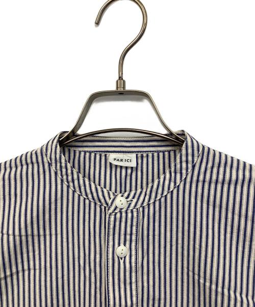 PAR ICI（パーリッシィ）PAR ICI (パーリッシィ) 長袖ブラウス ブルー サイズ:Fの古着・服飾アイテム