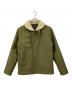 A.P.C.（アーペーセー）の古着「襟ボアデッキジャケット」｜オリーブ
