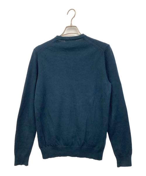 FRED PERRY（フレッドペリー）FRED PERRY (フレッドペリー) クルーネックニット ネイビー サイズ:Mの古着・服飾アイテム