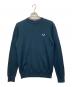FRED PERRY（フレッドペリー）の古着「クルーネックニット」｜ネイビー