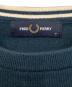 中古・古着 FRED PERRY (フレッドペリー) クルーネックニット ネイビー サイズ:M：3000円