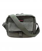 BRIEFINGブリーフィング）の古着「MAG SHOULDER S」｜グリーン