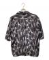 HARE (ハレ) オープンカラーシャツ ブラック×パープル サイズ:S：3500円