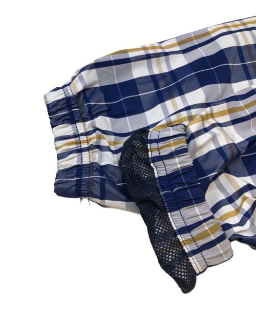 mahagrid（マハグリッド）mahagrid (マハグリッド) ステッチアノラックジャケット ホワイト×ブルー サイズ:Mの古着・服飾アイテム