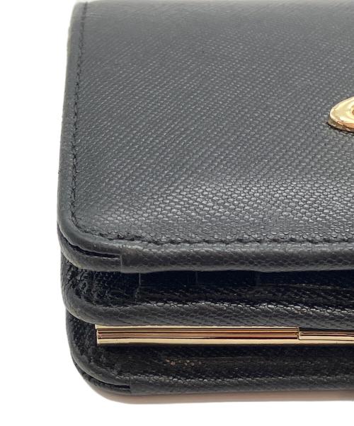 Vivienne Westwood（ヴィヴィアンウエストウッド）Vivienne Westwood (ヴィヴィアンウエストウッド) 2つ折り財布 ブラックの古着・服飾アイテム