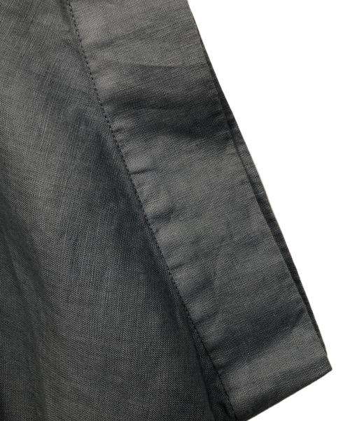 URBAN RESEARCH（アーバンリサーチ）URBAN RESEARCH (アーバンリサーチ) リネンウエストギャザーＶネックワンピース スカイブルー サイズ:ONEの古着・服飾アイテム