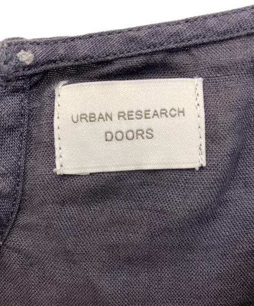 URBAN RESEARCH DOORS（アーバンリサーチドアーズ）URBAN RESEARCH DOORS (アーバンリサーチドアーズ) リネンミディワンピース ネイビー サイズ:ONEの古着・服飾アイテム