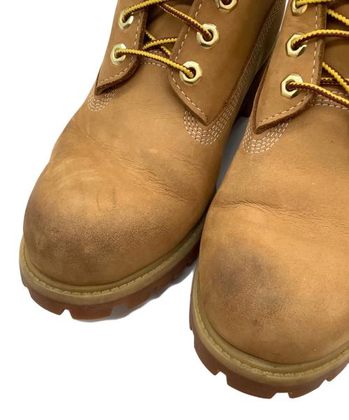Timberland（ティンバーランド）Timberland (ティンバーランド) 6インチ プレミアム ウォータープルーフ ブーツ ベージュ サイズ:9Wの古着・服飾アイテム