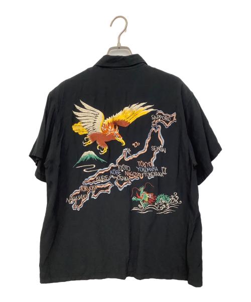 BEAMS BOY（ビームスボーイ）BEAMS BOY (ビームスボーイ) 東洋テーラー 別注 SUKA SHIRT ブラック サイズ:Fの古着・服飾アイテム