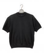 THE NORTH FACEザ ノース フェイス）の古着「ショートスリーブリップルニットクルー」｜ブラック