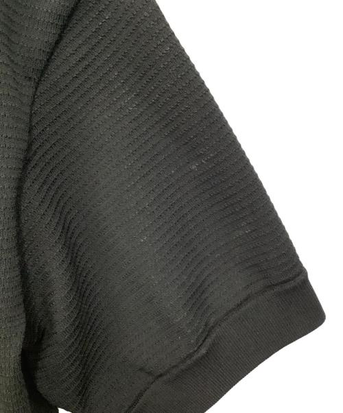 THE NORTH FACE（ザ ノース フェイス）THE NORTH FACE (ザ ノース フェイス) ショートスリーブリップルニットクルー ブラック サイズ:Sの古着・服飾アイテム