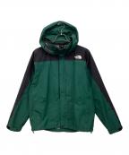 THE NORTH FACEザ ノース フェイス）の古着「レインテックス プラズマ」｜ブラック×グリーン