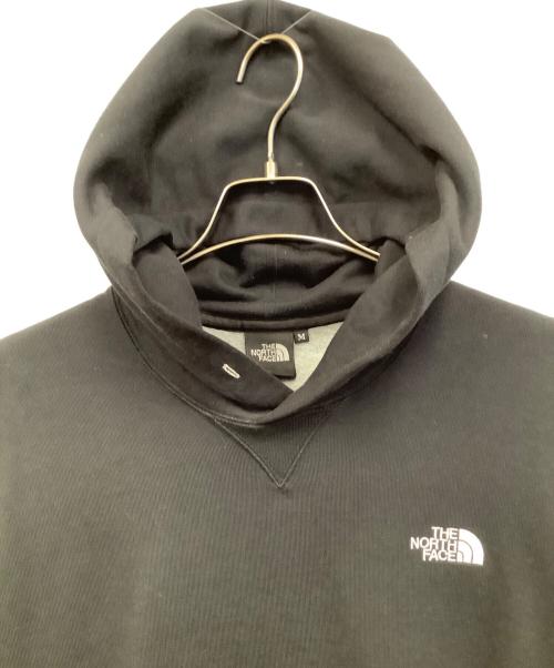 THE NORTH FACE（ザ ノース フェイス）THE NORTH FACE (ザ ノース フェイス) ジャガードバックスクエアロゴフーディ― ブラック サイズ:Mの古着・服飾アイテム