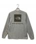 THE NORTH FACE (ザ ノース フェイス) ロングスリーブバックスクエアロゴティー グレー サイズ:M：3000円