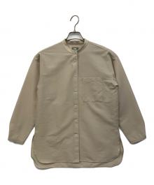 THE NORTH FACE（ザ ノース フェイス）の古着「シアサッカーオーバーシャツ」｜ベージュ