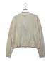 SATUR (セター) エセンシャルパロクロップカーディガン イエロー サイズ:S：3000円