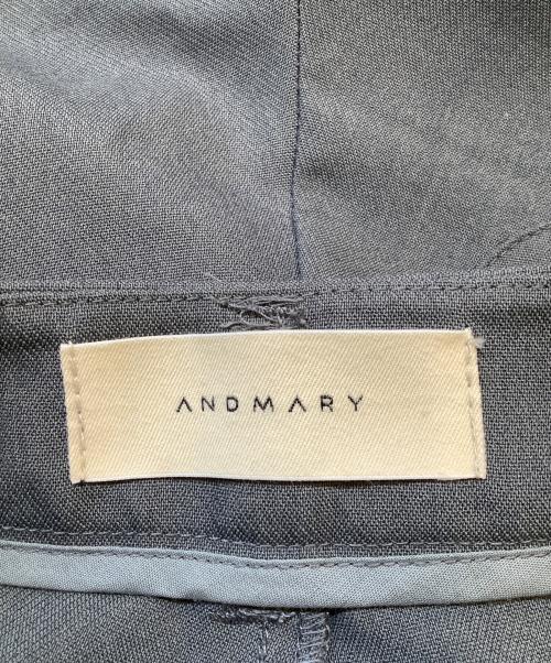 ANDMARY（アンドマリー）ANDMARY (アンドマリー) Loose ribbon slacks グレー サイズ:Sの古着・服飾アイテム
