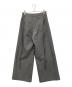 ANDMARY (アンドマリー) Loose ribbon slacks グレー サイズ:S：6000円