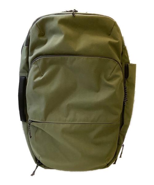 Pakt（パックト）Pakt (パックト) Travel Backpack　35L ブラック×グリーンの古着・服飾アイテム
