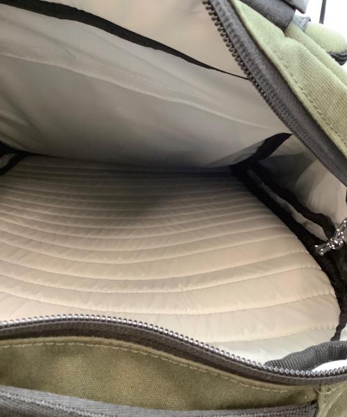 Pakt（パックト）Pakt (パックト) Travel Backpack　35L ブラック×グリーンの古着・服飾アイテム