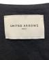 中古・古着 UNITED ARROWS TOKYO (ユナイテッドアローズトウキョウ) UWCS コットンボイルティアードワンピース ブラック サイズ:38：5000円